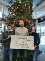 Weihnachtsspende des Trust-Teams der Firma Logicdata GmbH