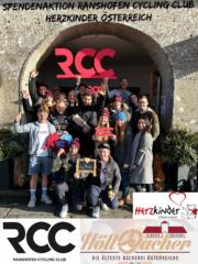 Ranshofen Cycling Club (RCC) übergibt Spendenscheck