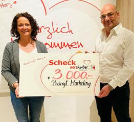 Weihnachtsspende von Christian Gmoser von Prompt Marketing GmbH | Prompt Fundraising