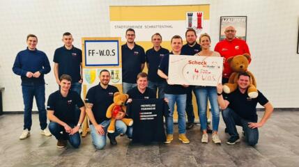 FF Wettkampfgruppe W.O.S. (Waitzendorf-Obermarkersdorf-Schrattenthal) organisierte Spendenaktion