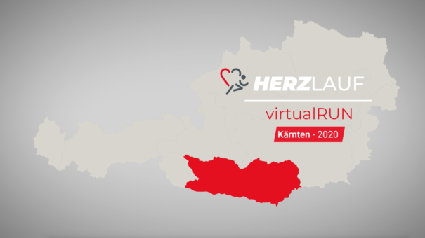 Herzlauf Kärnten virtual RUN 2020 Film Sujet