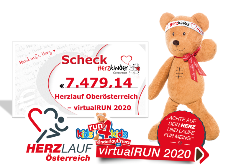 Scheck Herzlauf OÖ virtual RUN 2020